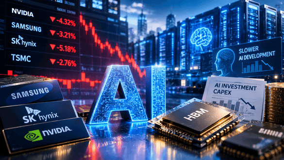 AI주 급락, 진짜 위기는 ‘AI 거품’일까…삼성전자·SK하이닉스