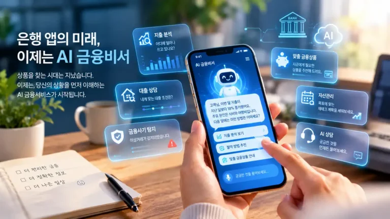 AI 금융이 바꾸는 은행 앱|금융서비스의 7가지 변화