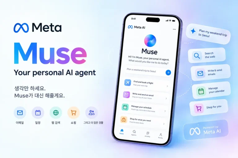 메타 뮤즈(Muse) 개인 AI 에이전트와 AI 업무 자동화