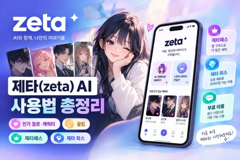 제타 사용법 총정리 - 인기 캐릭터, 꿀팁, 제타패스, 피스 안내 이미지