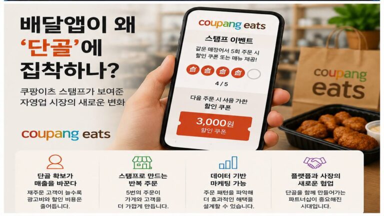 쿠팡이츠 스탬프