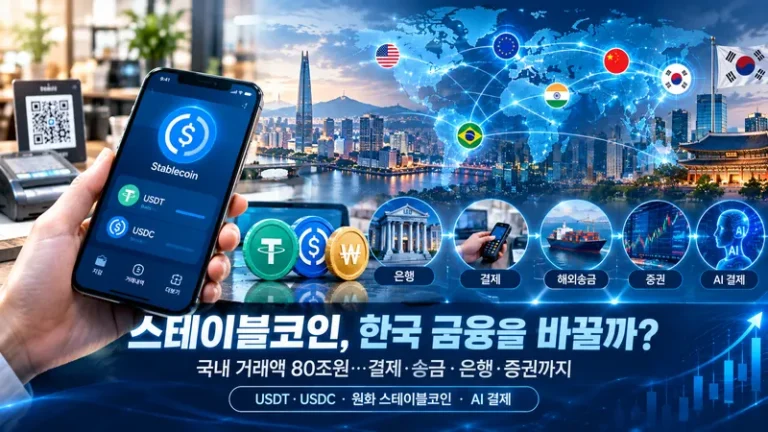 스테이블코인 한국 결제와 금융시장 전망