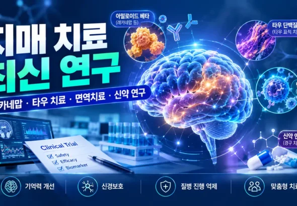 치매 치료 최신 연구 2026 파이프라인