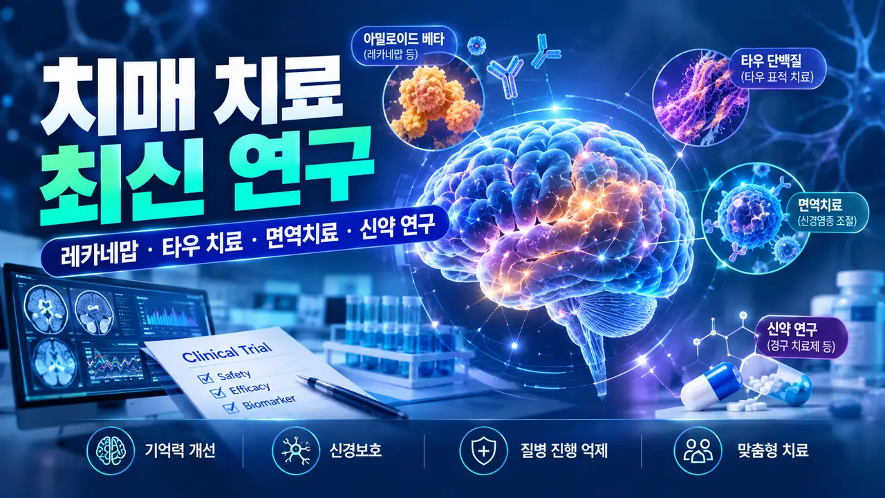 치매 치료 최신 연구 2026 파이프라인