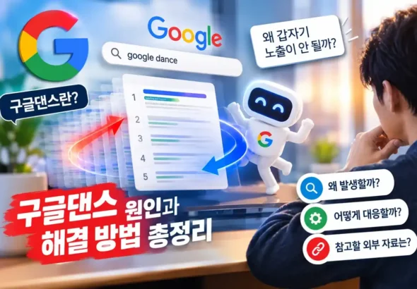 구글댄스란 구글 검색 순위 변동 원인과 해결 방법 총정리