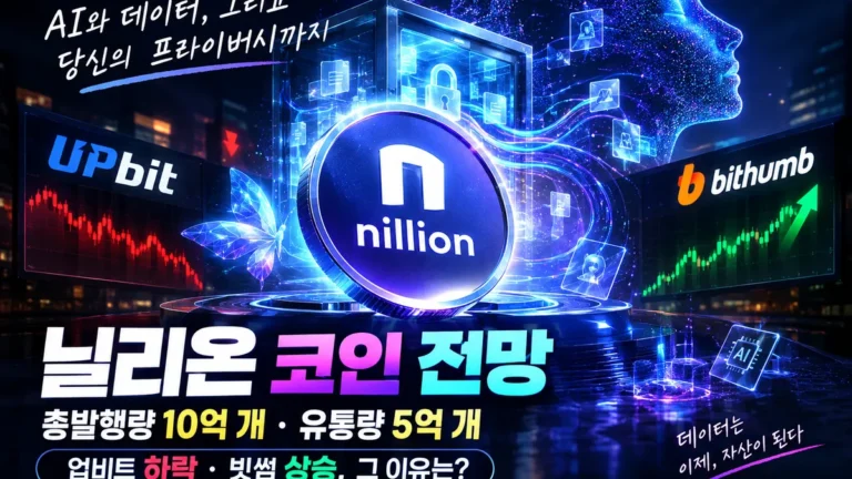 닐리온 코인 전망 대표 이미지 - NIL 업비트 상장과 프라이버시 컴퓨팅
