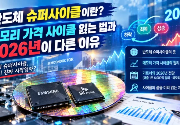 반도체 슈퍼사이클이란 메모리 가격 사이클 2026